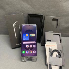 ほぼ未使用 国内版 SIMフリー Samsung Galaxy S25 Ultra 256GB チタニウムシルバーブルー色