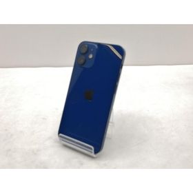 【中古】Apple docomo 【SIMロック解除済み】 iPhone 12 mini 128GB ブルー MGDP3J/A【仙台イービーンズ】保証期間１ヶ月【ランクC】