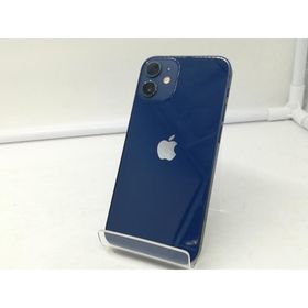 【中古】Apple docomo 【SIMロック解除済み】 iPhone 12 mini 128GB ブルー MGDP3J/A【札幌】保証期間１週間【ランクC】