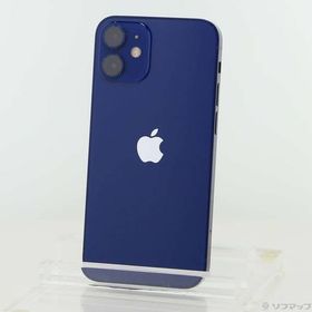 〔中古〕Apple(アップル) iPhone12 mini 128GB ブルー MGDP3J／A SIMフリー〔276-ud〕