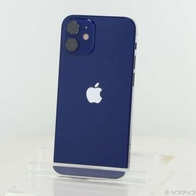 〔中古〕Apple(アップル) iPhone12 mini 128GB ブルー MGDP3J／A SIMフリー〔276-ud〕
