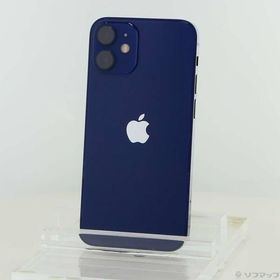 〔中古〕Apple(アップル) iPhone12 mini 128GB ブルー MGDP3J／A SIMフリー〔258-ud〕