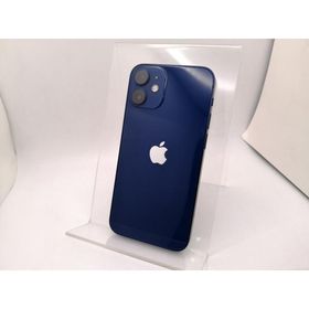 【中古】Apple docomo 【SIMロック解除済み】 iPhone 12 mini 128GB ブルー MGDP3J/A【三宮駅前】保証期間１ヶ月【ランクC】