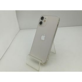【中古】Apple docomo 【SIMロック解除済み】 iPhone 12 mini 128GB ホワイト MGDM3J/A【大須】保証期間１ヶ月【ランクC】