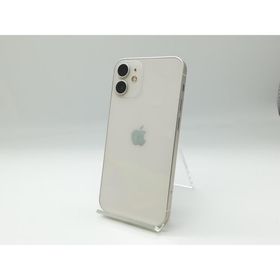 【中古】Apple au 【SIMロック解除済み】 iPhone 12 mini 128GB ホワイト MGDM3J/A【吉祥寺】保証期間１ヶ月【ランクB】