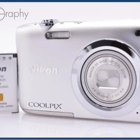 【動作保証】 ニコン Nikon COOLPIX A100 5x バッテリー付属 同梱無料 #am6170