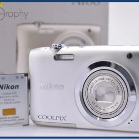 【動作保証】 ニコン Nikon COOLPIX A100 5x 元箱、バッテリー付属 同梱無料 #yk8502