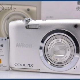 ニコン Nikon COOLPIX A100 5X 元箱、バッテリー、取扱説明書付属 同梱無料 #ks273