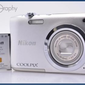【動作保証】 ニコン Nikon COOLPIX A100 5x バッテリー付属 同梱無料 #am7429