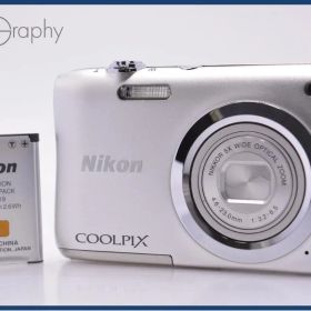 【動作保証】 ニコン Nikon COOLPIX A100 5x バッテリー付属 同梱無料 #am8138
