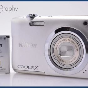 【動作保証】 ニコン Nikon COOLPIX A100 5x バッテリー付属 同梱無料 #am8123