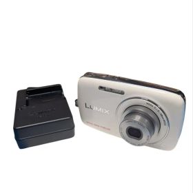 動作確認済みpanasonic LUMIX DMC-S1 ホワイトデジタルカメラ