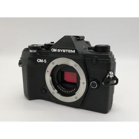 【中古】OM SYSTEM OM SYSTEM OM-5 12-45mm F4.0 PRO レンズキット ブラック【那珂川】保証期間１ヶ月【ランクA】