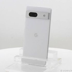 〔中古〕GOOGLE(グーグル) Google Pixel 7a 128GB スノー GOSAU2 Softbank SIMフリー〔377-ud〕