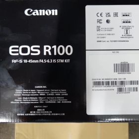 本当最終Canon EOS R100 RF-S 18-45mm レンズキット