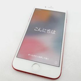 【良品】Apple iPhone 7 128GB MPRX2J/A レッド au