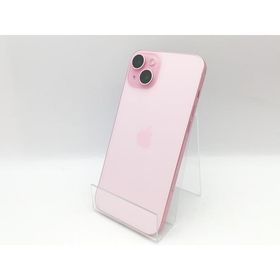 【中古】Apple SoftBank 【SIMフリー】 iPhone 15 Plus 128GB ピンク MU093J/A【熊本】保証期間１ヶ月【ランクA】