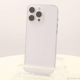 〔中古〕Apple(アップル) iPhone16 Pro Max 512GB ホワイトチタニウム MYWM3J／A SIMフリー〔262-ud〕