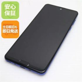 超美品 908SH AQUOS R5G アースブルー スマホ 白ロム 土日祝発送OK 04000