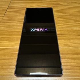 Xperia 1 SOV40 au ブラック 本体 SIMロック解除済み 初期化