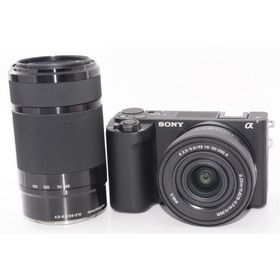 【中古】【ほぼ新品】SONY ソニー ミラーレス一眼カメラ ZV-E10M2 ダブルズームレンズキット(同梱レンズ:SELP16502+SEL55210)