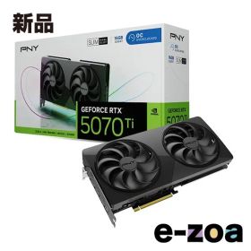 PNY ピーエヌワイ GeForce RTX 5070 Ti 16GB VCG5070T16DFSXPB1-O (2683673)