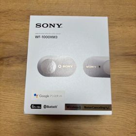 SONY WF-1000XM3 プラチナシルバー ワイヤレスイヤホン フルセット