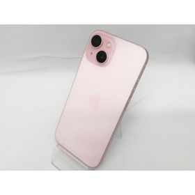 【中古】Apple au 【SIMフリー】 iPhone 15 128GB ピンク MTMJ3J/A【川越クレアモール】保証期間１ヶ月【ランクB】