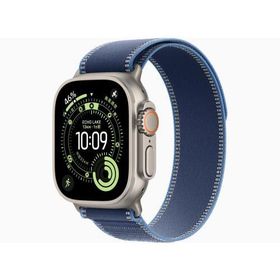 ★アップル / APPLE Apple Watch Ultra 3 GPS+Cellularモデル 49mm MEWR4J/A [ナチュラル・ブルー/ブライトブルートレイルループ S/M]