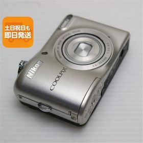 美品 COOLPIX L32 シルバー 即日発送 コンデジ Nikon 本体 あすつく 土日祝発送OK