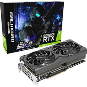 〔中古〕KuroutoShikou(玄人志向) GG-RTX3070-E8GB／OC／DF2〔344-ud〕