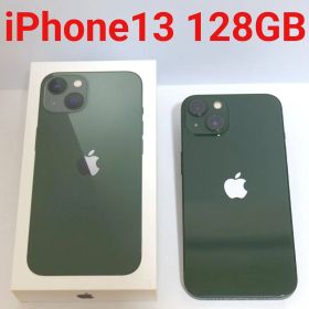 【美品】Apple iPhone 13 128GB グリーン 本体