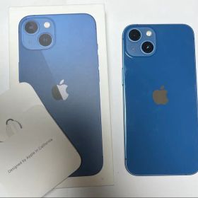 iPhone 13 128GB ブルー SIMフリー 箱付き
