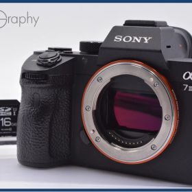 【動作保証】 ソニー SONY α 7 III ILCE-7M3 メモリーカード2枚付属 同梱無料 #yk8884