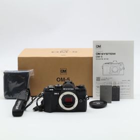 ショット数9286回 OM SYSTEM OM-5 ボディー ブラック