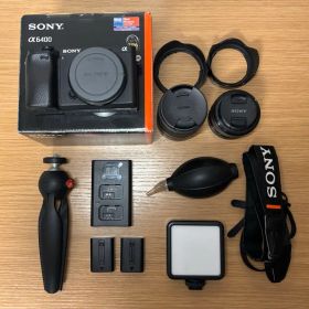 α6400本体+レンズ2本+おまけ多数