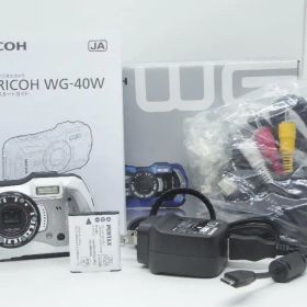 【F3158】 RICOH WG-40w ホワイト リコー