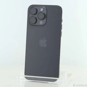 ソフマップ 〔中古品〕 iPhone15 Pro Max 256GB ブラックチタニウム MU6P3J／A SIMフリー【368】