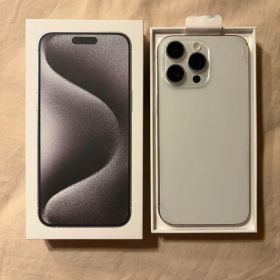 iPhone 15Promax 256GB テリー状態75%画面交換歴あり