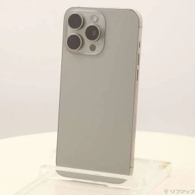 ソフマップ 〔中古品〕 iPhone15 Pro Max 256GB ナチュラルチタニウム MU6R3J／A SIMフリー【258】
