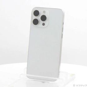 ソフマップ 〔中古品〕 iPhone15 Pro Max 512GB ホワイトチタニウム MU6V3J／A SIMフリー【377】