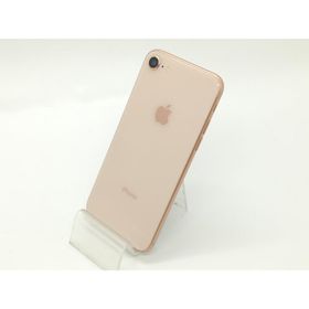 【中古】Apple SoftBank 【SIMロック解除済み】 iPhone 8 64GB ゴールド MQ7A2J/A【静岡】保証期間１ヶ月【ランクB】
