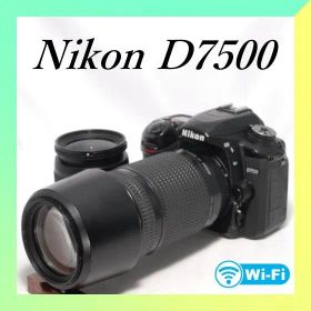 ✨Nikon D7500✨Wレンズ✨高性能モデル✨超望遠300mm✨一眼レフ