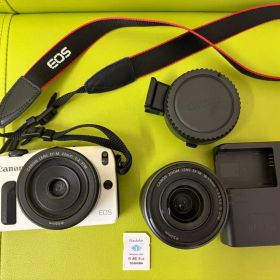 Canon EOS M ホワイト レンズ2種セット