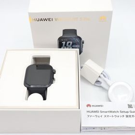 ボーナスストア+5％【美品】HUAWEI WATCH FIT 5 Pro NKI-B29-BK ブラック スマートウォッチ ファーウェイウォッチ フィット 本体