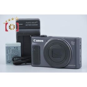 【中古】Canon キヤノン PowerShot SX620 HS ブラック コンパクトデジタルカメラ