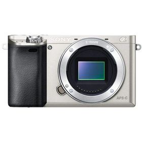 SONY ミラーレス一眼 α6000 ボディ シルバー ILCE-6000 S