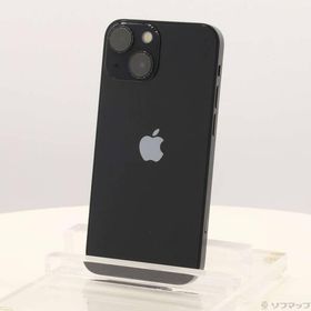 〔中古〕Apple(アップル) iPhone13 mini 128GB ミッドナイト NLJC3J／A SIMフリー〔262-ud〕