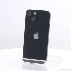 〔中古〕Apple(アップル) iPhone13 mini 128GB ミッドナイト MLJC3J／A SIMフリー〔269-ud〕