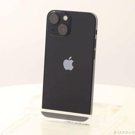 〔中古〕Apple(アップル) iPhone13 mini 128GB ミッドナイト MLJC3J／A SIMフリー〔269-ud〕